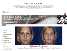 Tablet Screenshot of chloasmanyc.org